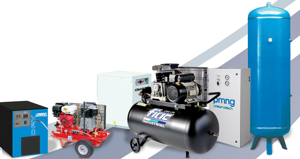 Kompresör ve hava tankı sistemleri